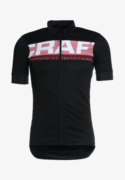 Craft fietsshirt korte mouwen heren Zwart / REEL JERSEY M - S