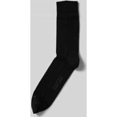 FALKE Sensitive London met comfort tailleband katoen sokken heren zwart - maat 39-42