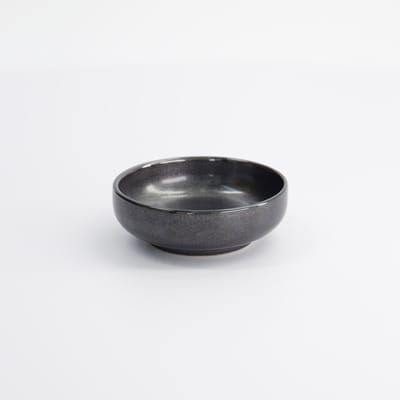 Tokyo Design Studio - Tetsu Kessho Matte Kom - Matzwart - Ø9 cm - Porselein