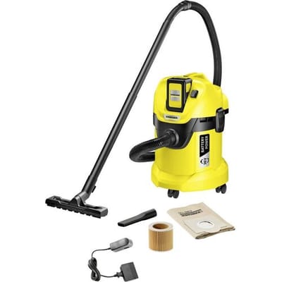 Kärcher Home & Garden WD 3 Battery 1.629-911.0 Nat- en droogzuiger 300 W 17 l Incl. accu