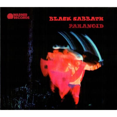 CD BLACK SABBATH  Paranoid RR23104 RHINO WARNER 2019 Europa Metal red