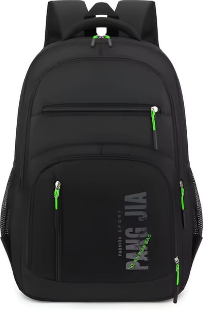 WoYoW® - 16 inches - Computerrugzak - Grote Capaciteit - Unisex - Nylon - Waterbestendig - Laptopvak - Meerdere Vakken - Groen
