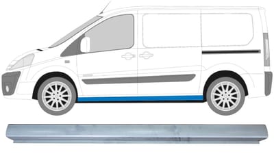 Reparatie dorpel voor Peugeot Expert 2007-2016 / Links