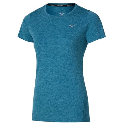 Mizuno Core Impulse T-shirt Met Korte Mouwen Groen XS Vrouw