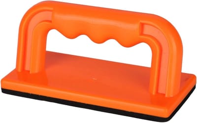 Houtbewerking Duwblokstok - Duwplank Zaag - Veilig Zagen - Ergonomisch Ontwerp - 6 x 3 Inch - Oranje