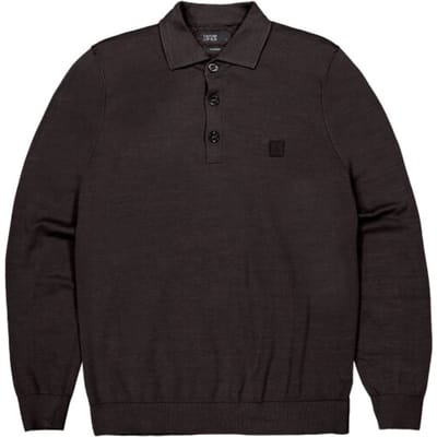 Butcher of Blue Polo lange mouw m2616052 clifden