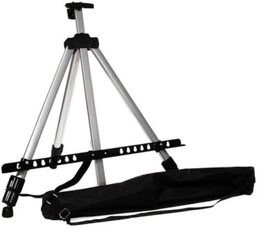 Royal & Langnickel Aluminium Veldezel uitgeklapt hoog 160 cm max. doekhoogte: 82 cm