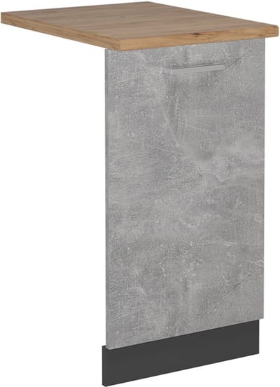 Vicco R-Line Vaatwasserfrontpaneel – 45 cm, WB Eik Beton