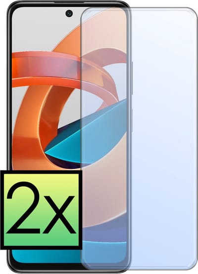 Screenprotector - 2 Stuks - Geschikt voor Xiaomi Poco M4 Pro 5G - Extra Sterk - Beschermglas - Gehard Glas - Tempered Glass - Screen Protector - Bescherm Cover