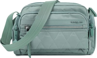 Hedgren Schoudertas Emily Multipockets Crossover RFID Quilted Sage Mintgroen