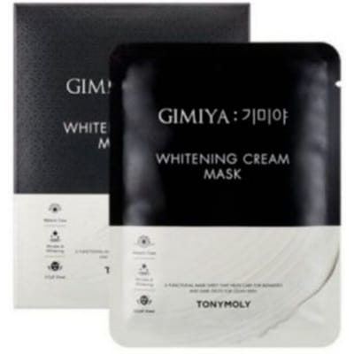 TONYMOLY GIMIYA Masque Crème Blanchissant (10+10) Ensemble de 20 feuilles