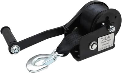 Handlier - Hijsband - Voertuigen Verplaatsen - 800 LBS Capaciteit - 6 Meter Band - Zilver