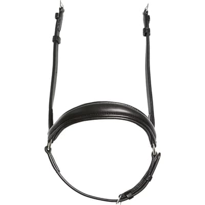 Combiné neusriem voor paard rechte + linker lus Kieffer Ultrasoft