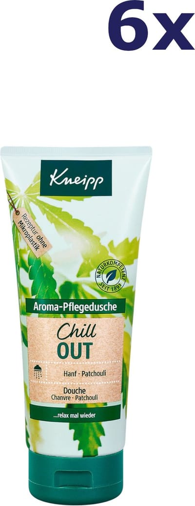 6x Kneipp douchegel chill out 200ML