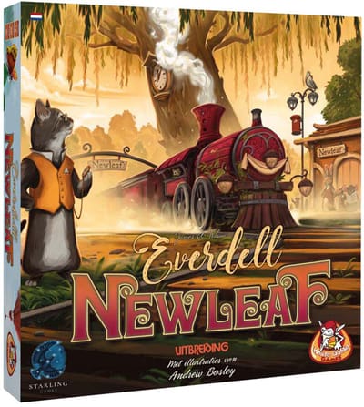 White Goblin Games Everdell Newleaf - Uitbreiding met treinstation en nieuwe beesten
