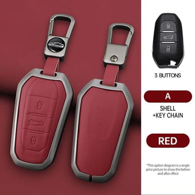 Zinklegering Auto Sleutelhoes Cover Shell Voor Ds Ds7 Ds5 Ds6 Ds9 Nieuwe Energie Ds4 Dias Beschermende Sleutelhanger Tas Keyless Auto Accessoires gray