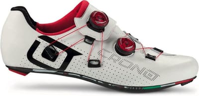 Crono CR-1 Fietsschoenen Wit Zwart - Maat 44.5
