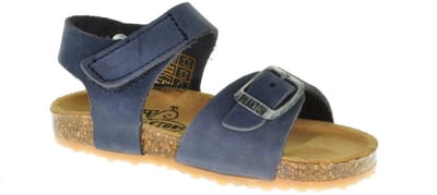 Plakton Nubuck Leder Kindersandaal Gesp Velcro maat 18