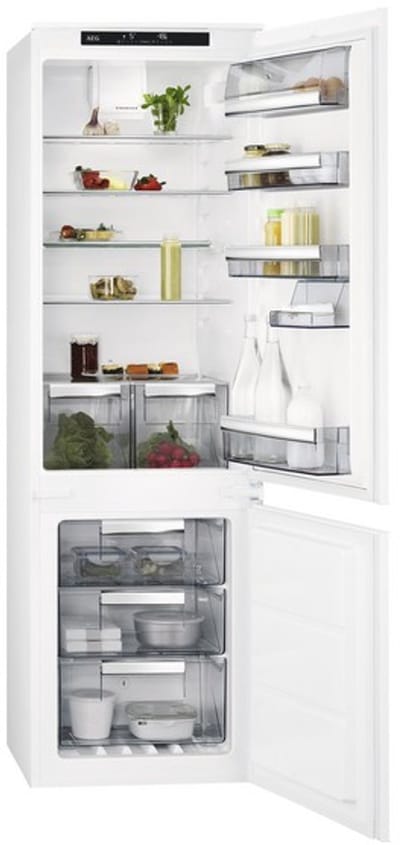 AEG SCE818F6TS koel-vriescombinatie Ingebouwd 253 l Wit