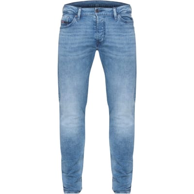 Diesel Tepphar-X skinny-fit effen blauwe jeans