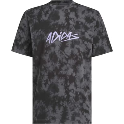 Adidas Lux Color Graphic T-shirt T-shirts Heren - Grijs - Maat L - Katoen Jersey