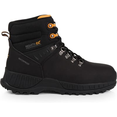 Regatta Heren Grindstone Nubuck Laarzen (Zwart)