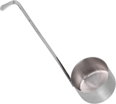 Roestvrijstalen lepel voor wijn, drank en olie - 250ML schep- en vullepel voor cocktails en mixdranken
