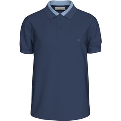 T-shirt Calvin Klein Jeans Lv04rg234g Casual Pique Collar Bloc