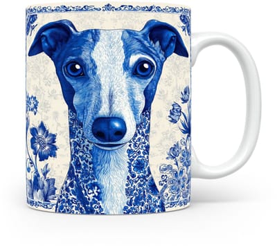 Mok Greyhound Beker voor koffie of tas voor thee, cadeau voor dierenliefhebbers, moeder, vader, collega, vriend, vriendin, kantoor, opa, oma, hond, kerst, sinterklaas, verjaardag