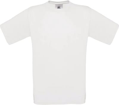 B&C Exact 150 Kids CG149 - White - 5/6 Y (5/6 ans)
