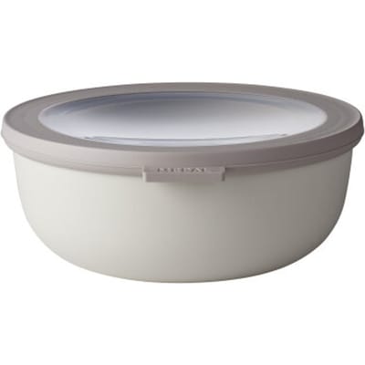 Mepal - Multikom Cirqula vershouddoos - 1250 ml - Rond - Nordic white