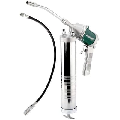 Metabo DFP 400 Pneumatische Vetspuit - 2-10 bar - Voor 400g Cartridges - Inclusief Flexibele Slang & Starre Buis