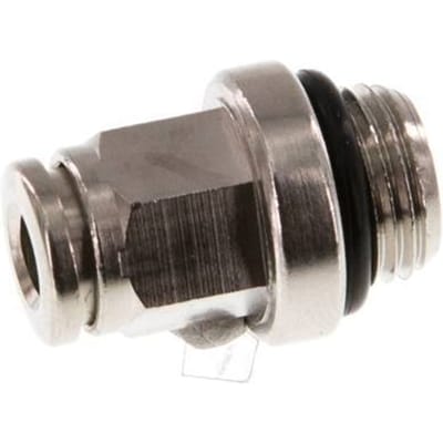 4mm x G1/8'' Messing Insteekfitting buitendraad NBR [5 Stuks]