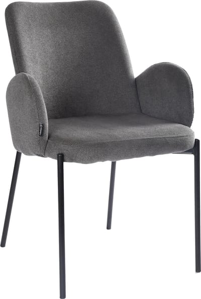ExitoDesign GUSTO - Eetkamerstoel - Ciemny Szary - Tapijt - Ergonomisch Ontwerp
