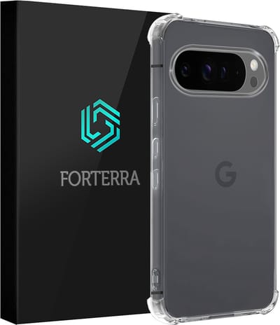 Hoesje Geschikt voor Google Pixel 10 Pro - Sterk & Shockproof - Siliconen Shock Case - Hoes Cover - Transparant