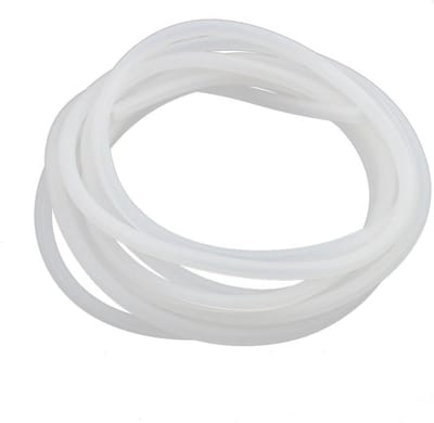 Flexibele Hoge Temperatuur Siliconen Slang 2mm x 4mm Transparant per Meter