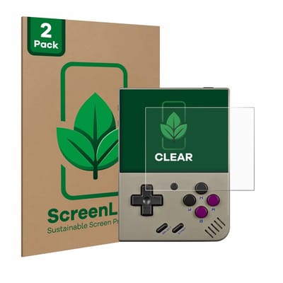 2 Stuks Screenprotector voor Miyoo Mini Plus - Hoogwaardige Beschermfolie transparant