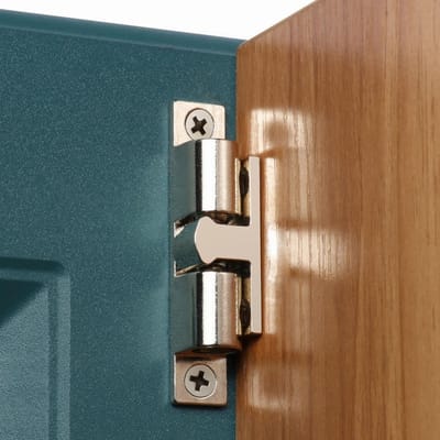 Famanu - Kogelsluiters, 50 mm verstelbare dubbele kogelsnappers, kastsnapper met schroeven, geschikt voor meubels, kasten, kledingkasten, deuren, laden