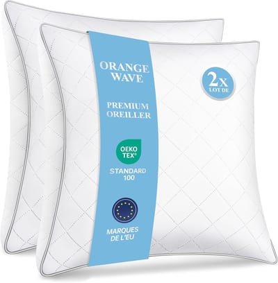 Omgoods - Hypoallergeen Hoofdkussen 60x60 cm van Microvezel