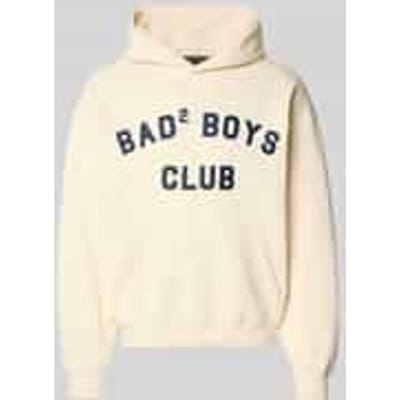 Regular fit hoodie met statementprint