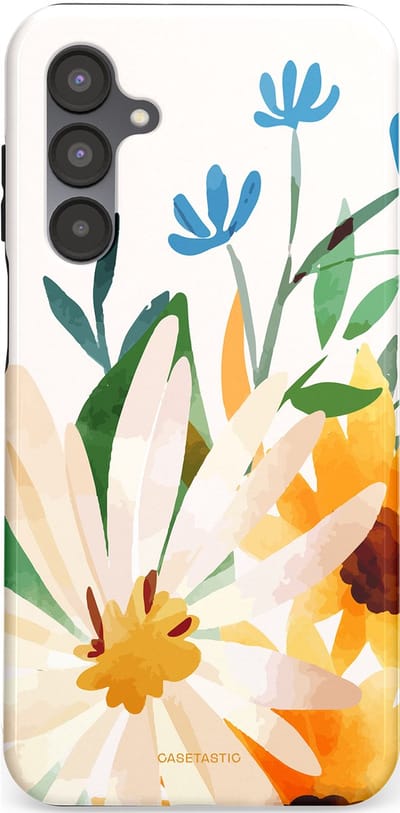 Casetastic Hoesje Geschikt voor Samsung A16 - Stijlvolle Beschermende Duo-layer Case - Veld vol zon