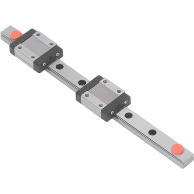 Lineaire Geleidingsrail Miniatuur Lineaire Lager Schuifblok Kit MGN12C met 2 Stuks Schuifblok voor 3D-printers