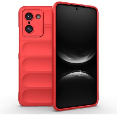 Coverup Hoesje - Geschikt voor OnePlus Nord CE5 Hoesje - Coverup Hands-On Rugged Back Cover - Rood