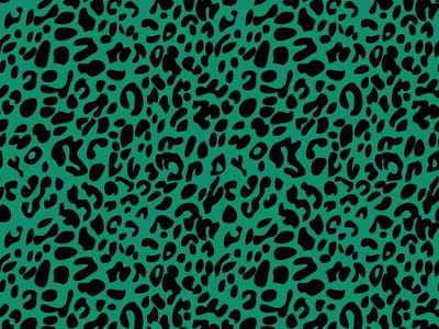 Vinyl | Vinyl | vloerkleed | Leo. Green | 90x120 cm