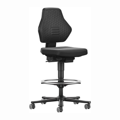 interstuhl bureaudraaistoel Air Flow wielen + voetenring - 9071-S...