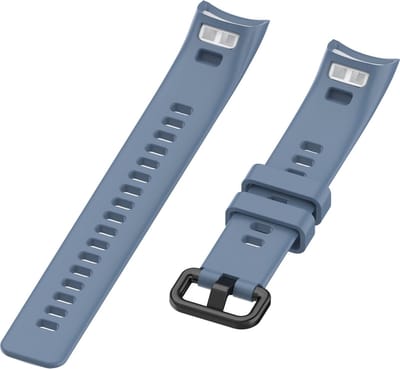 Siliconen bandje - geschikt voor Huawei Honor Band 4 / Honor Band 5 - steenblauw