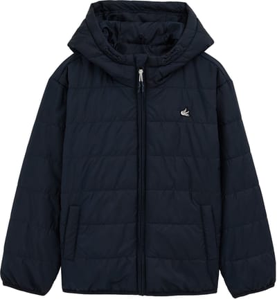 WE Fashion Jongens licht gewatteerde jack met embroidery