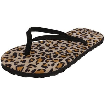 Mode Zomer Rubber Sandalen Slippers Dames Heren Luipaard Pantoffels Damesschoenen Binnen Buiten Slippers Strand Platte Slides 39 black