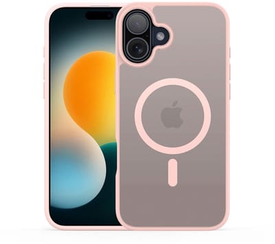 Dux Ducis Hoesje - Geschikt voor iPhone 17 Hoesje - Dux Ducis Yind Series - Back Cover Mat Transparant - MagSafe Compatible - Roze