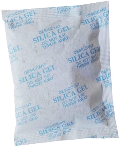 Vochtvreters Zakjes - Droogmiddel Pakketjes - Spullen Droog Houden - Absorbeert Vocht - 100 Stuks - Blauw